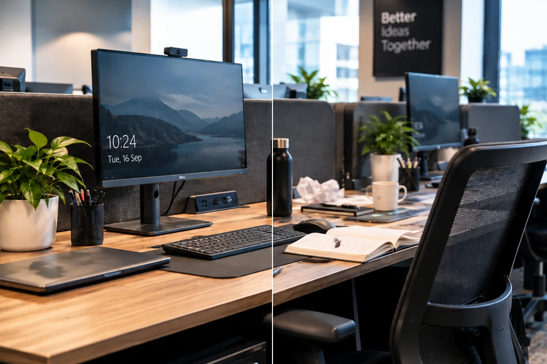 Commercial office cleaning